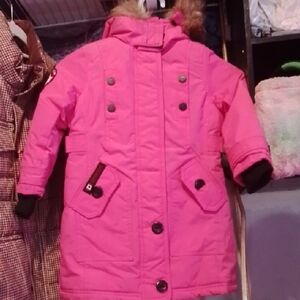 Pink Kids Winter Coat